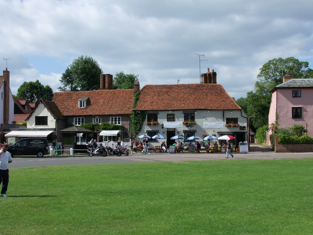 Pub on the green at Finchingfield